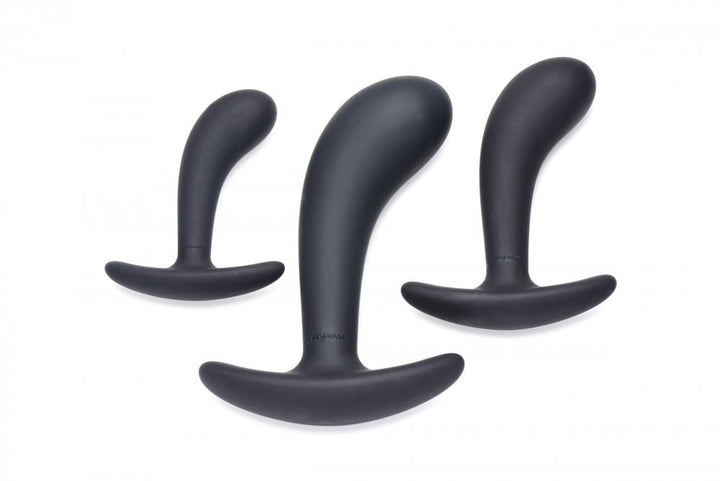 Dark Delights 3 Piece Curved Anal Trainer Set