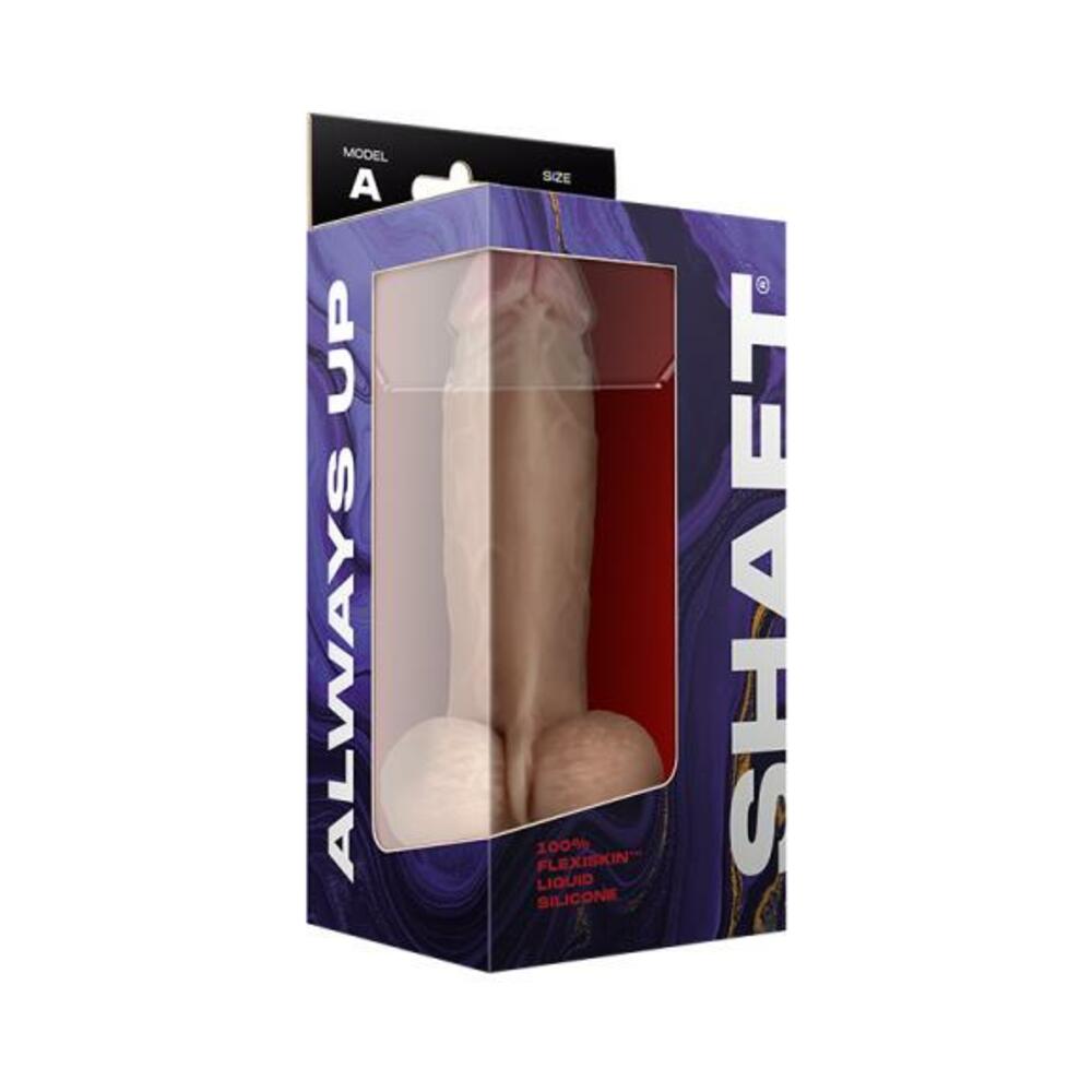Shaft Model A Liquid Silicone Dong With Balls 8.5 In. Pine