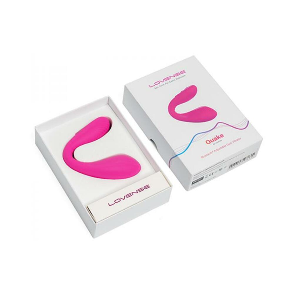 Lovense Quake Dual Stimulator Pink