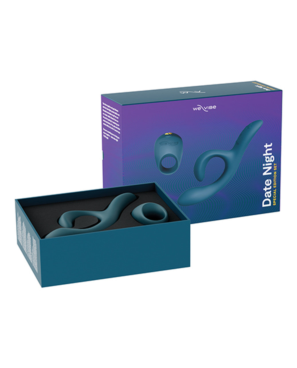 We-Vibe Date Night Holiday Gift Set Green Velvet