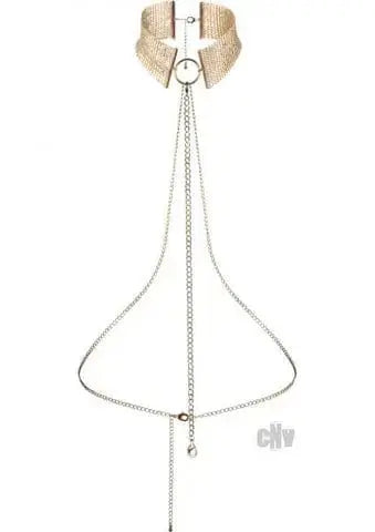Jewelry Bijoux Indiscrets Desir Metallique Mesh Collar Bijoux Indiscrets Bijoux Indiscrets Desir Metallique Mesh Collar - Hugz and Kizzez