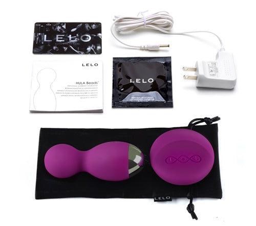 LELO Hula Beads - Deep Rose