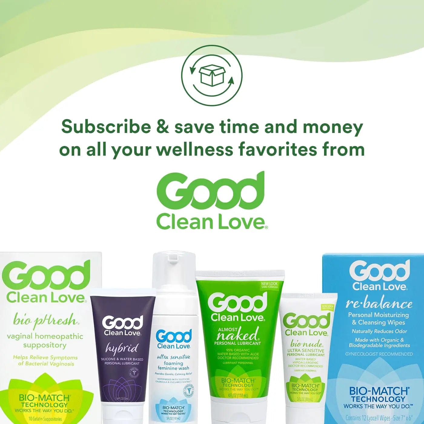 Good Clean Love Good Clean Love Rebalance Adult Wipes Box Of 12 - Hugz and Kizzez