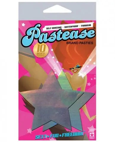 Costumes & Accessories Pastease Holographic Star Pasties O/S Pastease Brand Pasties Pastease Holographic Star Pasties O/S - Hugz and Kizzez