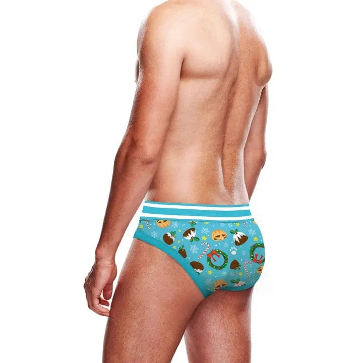 mens clothing Prowler Christmas Pudding Brief Lg Prowler Prowler Christmas Pudding Brief Lg - Hugz and Kizzez
