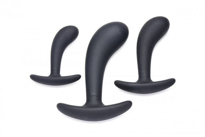 Dark Delights 3 Piece Curved Anal Trainer Set