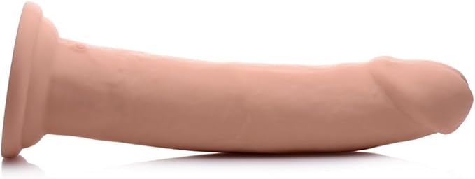 7x Inflatable And Vibrating Remote Control Silicone Dildo - 8.5 Inch