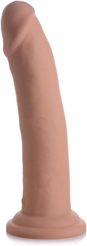 7x Inflatable And Vibrating Remote Control Silicone Dildo - 8.5 Inch