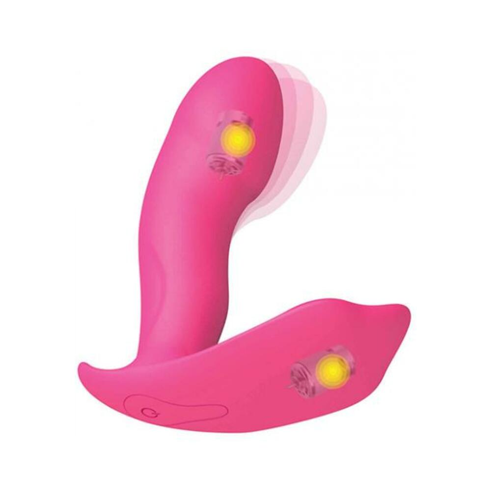 Dorcel Secret Clit Dual Stim Heating And Voice Control Pink