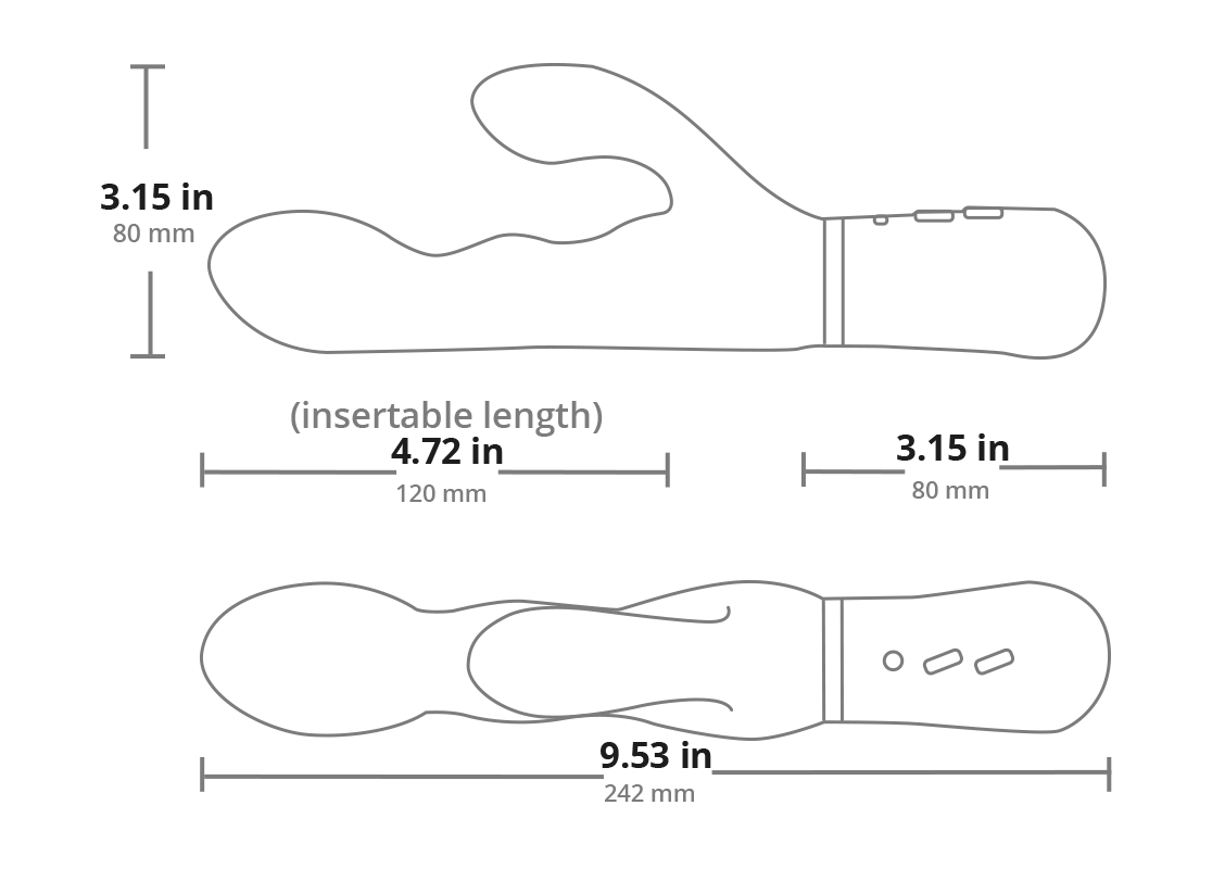 Lovense Nora Rechargeable Dual Stimulator