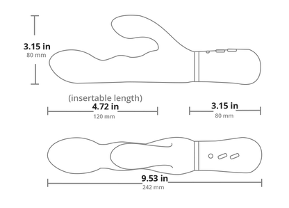 Lovense Nora Rechargeable Dual Stimulator