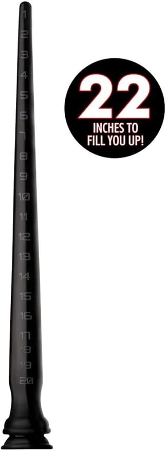 Silicone Tapered Anal Hose - 22 Inch