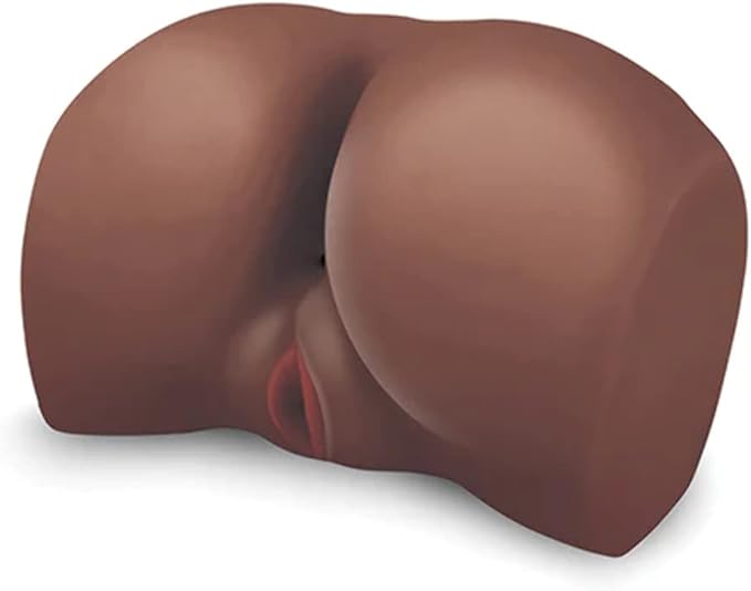 Luvdolz Remote Control Rechargeable Doggy Style Pussy & Ass W/douche - Mocha