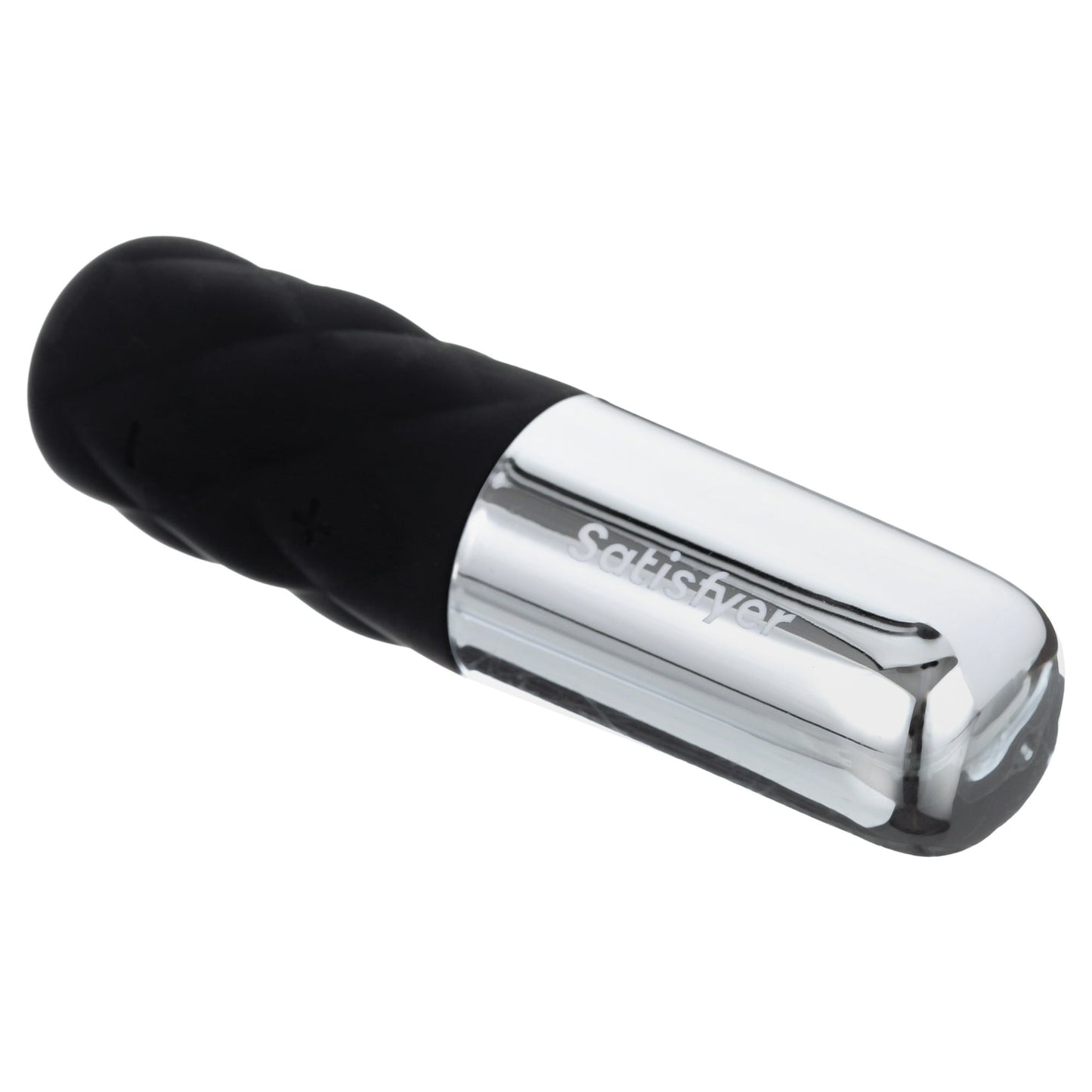 Satisfyer Mini Sparkling Darling Vibrator Black Silver