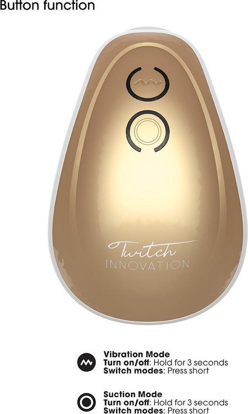 Twitch Hands-Free Suction Vibrator
