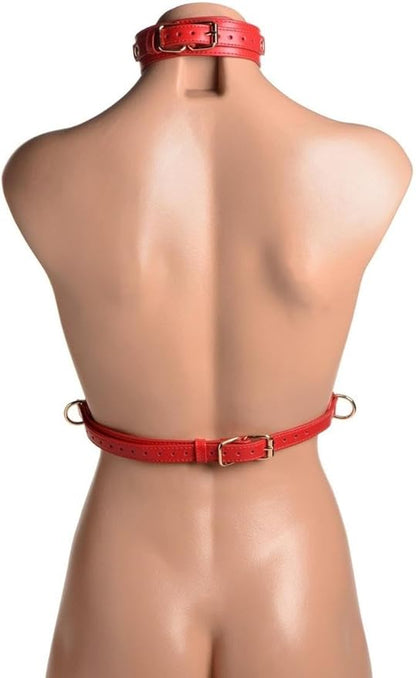 Strict Female Chest Harness M/l Red