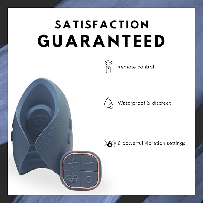 Hot Octopuss Pulse Duo Rechargeable Remote Control Vibrating Stroker Blue