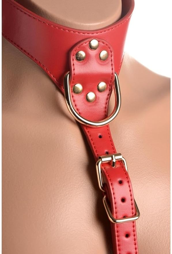 Strict Female Chest Harness M/l Red