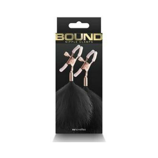 Bound Nipple Clamps F1 Black
