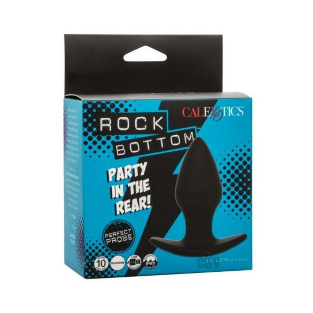 Rock Bottom Perfect Anal Probe - Black