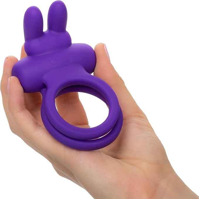 Rockin Rabbit Enhancer Vibrating Cock Ring Purple