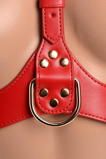 Strict Female Chest Harness M/l Red