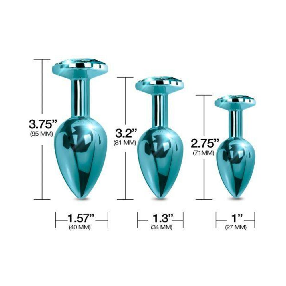Nixie Metal Plug Trainer Set Blue Metallic