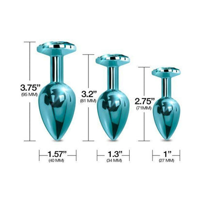 Nixie Metal Plug Trainer Set Blue Metallic