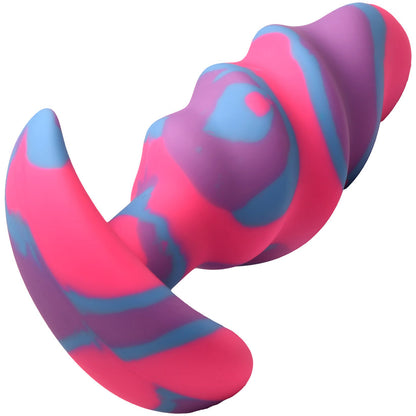 Creature Cocks Unicorn Swirl Butt Plug