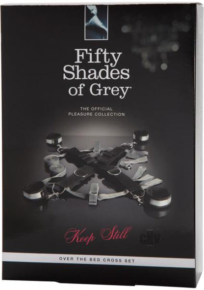 Fifty Shades Keep Still Over The Bed Cross Restraint