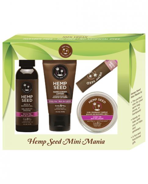 Earthly Body Hemp Seed Mini Mania Travel Set