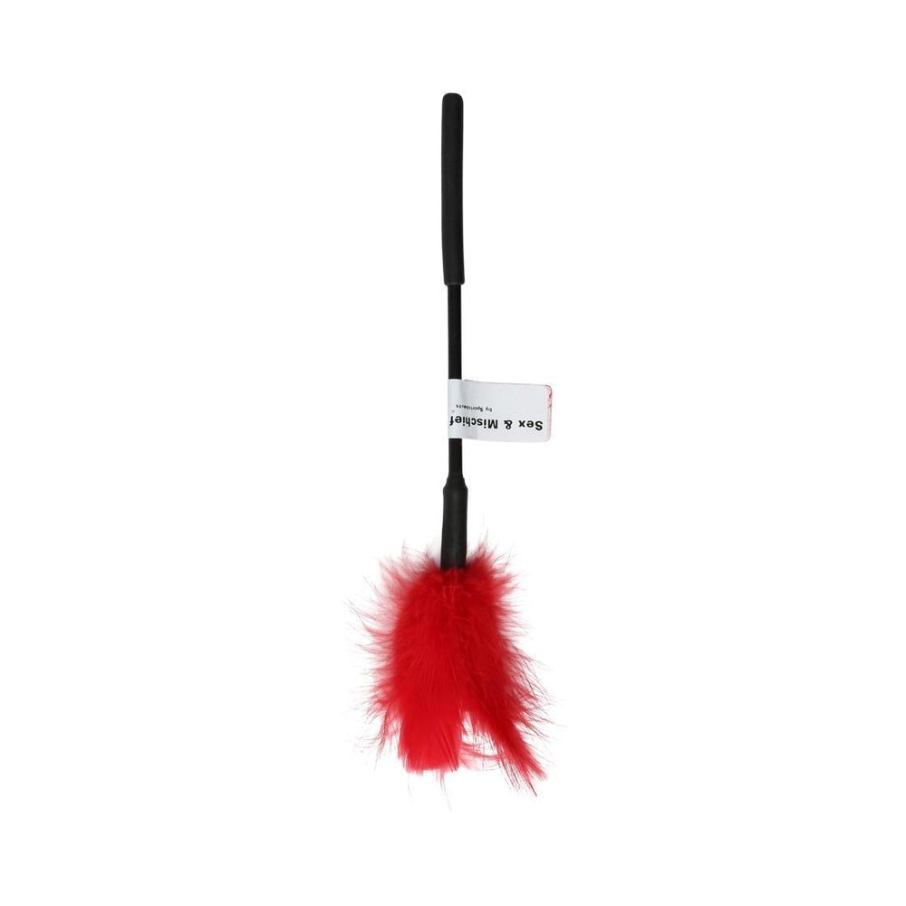 Feather Ticklers 7 inches Red