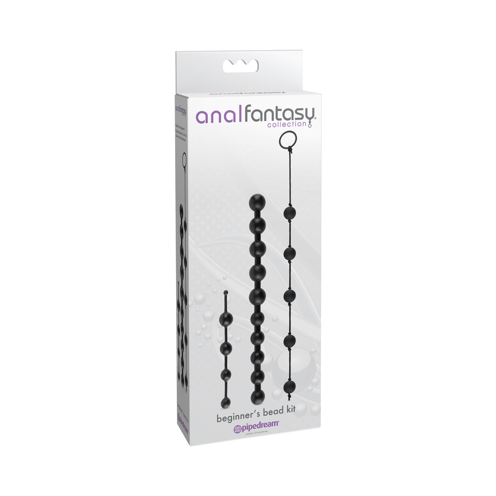 Anal Fantasy Beginners Bead Kit Black