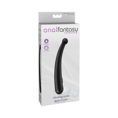 Anal Fantasy Vibrating Curve Probe Black