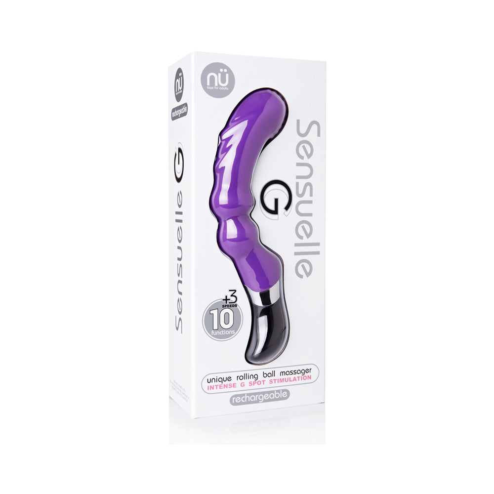 Sensuelle G Rolling Ball Massager - Purple