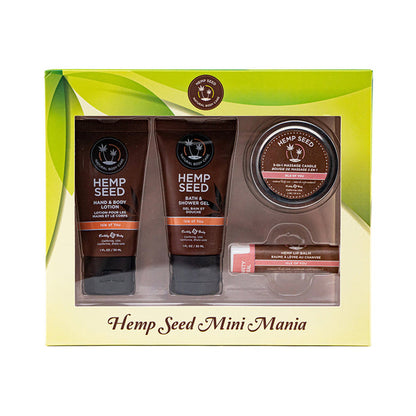 Earthly Body Hemp Seed Mini Mania Travel Set