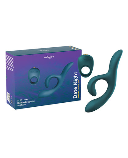 We-Vibe Date Night Holiday Gift Set Green Velvet