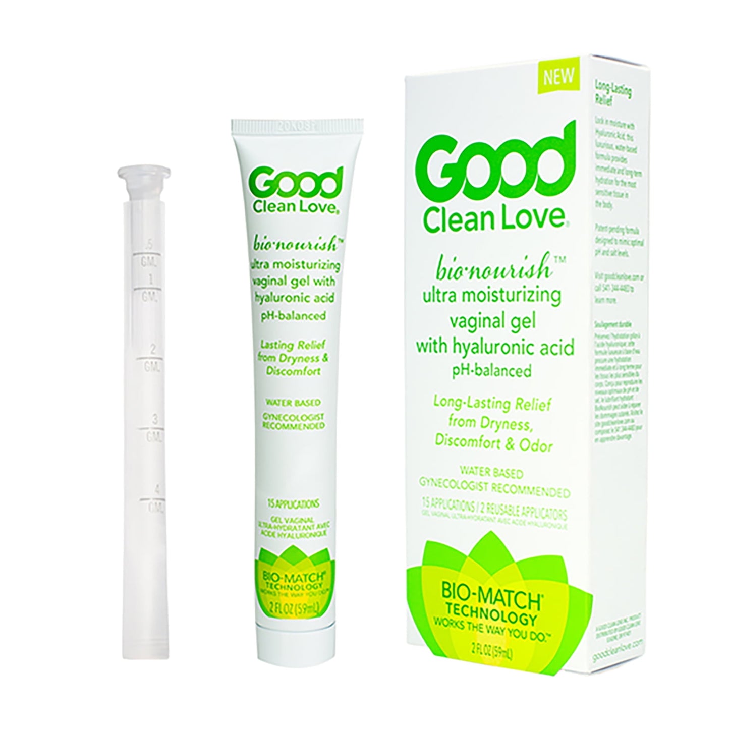 Good Clean Love Bionourish Moisturizer W/ Hyaluronic Acid 2 Oz