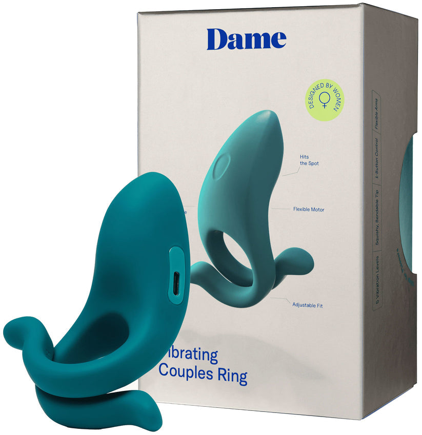 Dame Hug Vibrating Couples Ring