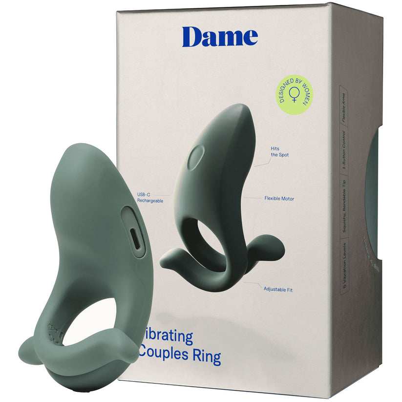 Dame Hug Vibrating Couples Ring