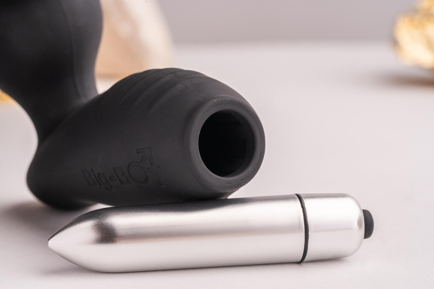 Rocks-off Big-Boy 7 Function P Spot Vibe - Black