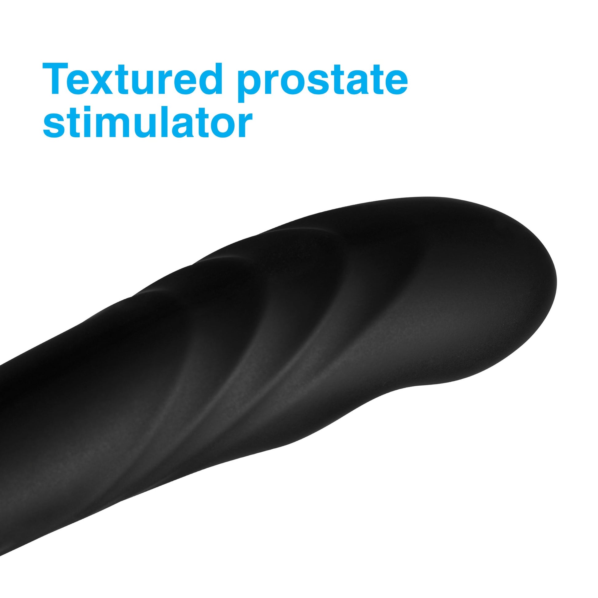 17X P-Trigasm 3 in 1 Silicone Prostate Stimulator Black