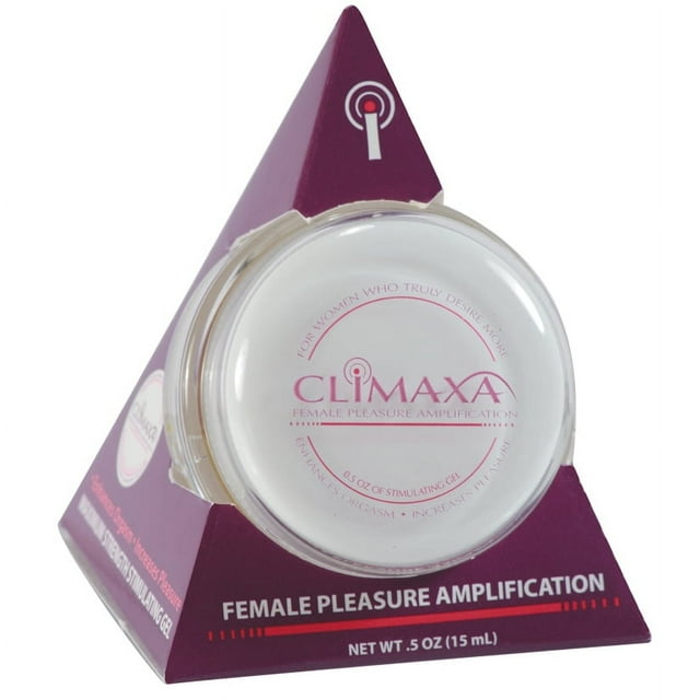 Climaxa product packaging on a white background