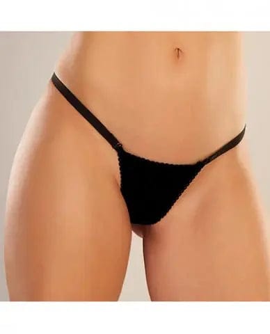 womens lingerie Black / One size Adore Between The Cheats Velvet Panty Adore Adore Between The Cheats Velvet Panty - Hugz and Kizzez