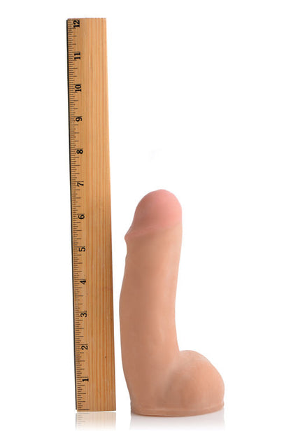 Dual Density Squirting Dildo 6.5 Inches Beige