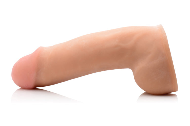 Dual Density Squirting Dildo 6.5 Inches Beige