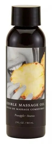 body oil 2oz / Pineapple Earthly Body Edible Massage Oil 2oz Earthly Body earthly-body-edible-massage-oil-2oz