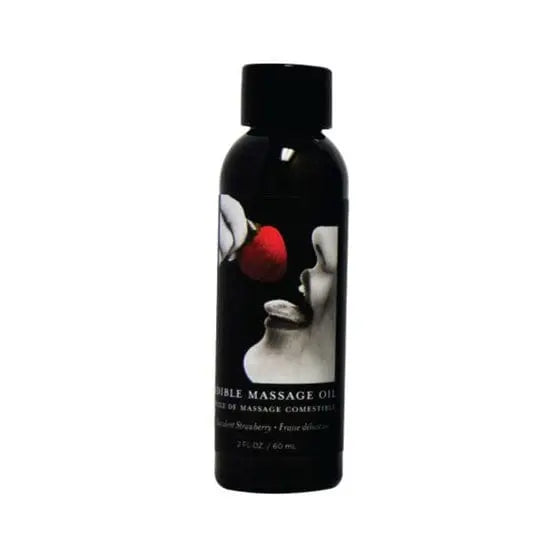 body oil 2oz / Strawberry Earthly Body Edible Massage Oil 2oz Earthly Body earthly-body-edible-massage-oil-2oz