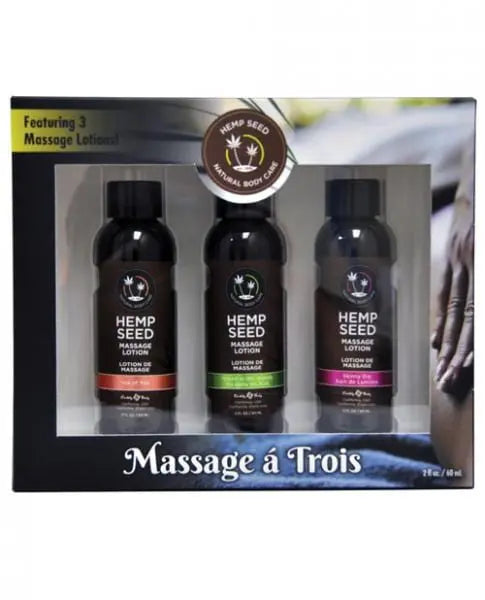 Earthly Body Massage A Trois: Isle, Skinny & Naked 2oz Earthly Body earthly-body-massage-a-trois-isle-skinny--naked-2oz