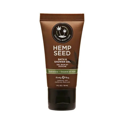 lotion 1oz / Guavalava Earthly Body Hemp Seed Shower Gel 1oz Earthly Body earthly-body-hemp-seed-shower-gel-high-tide-1oz